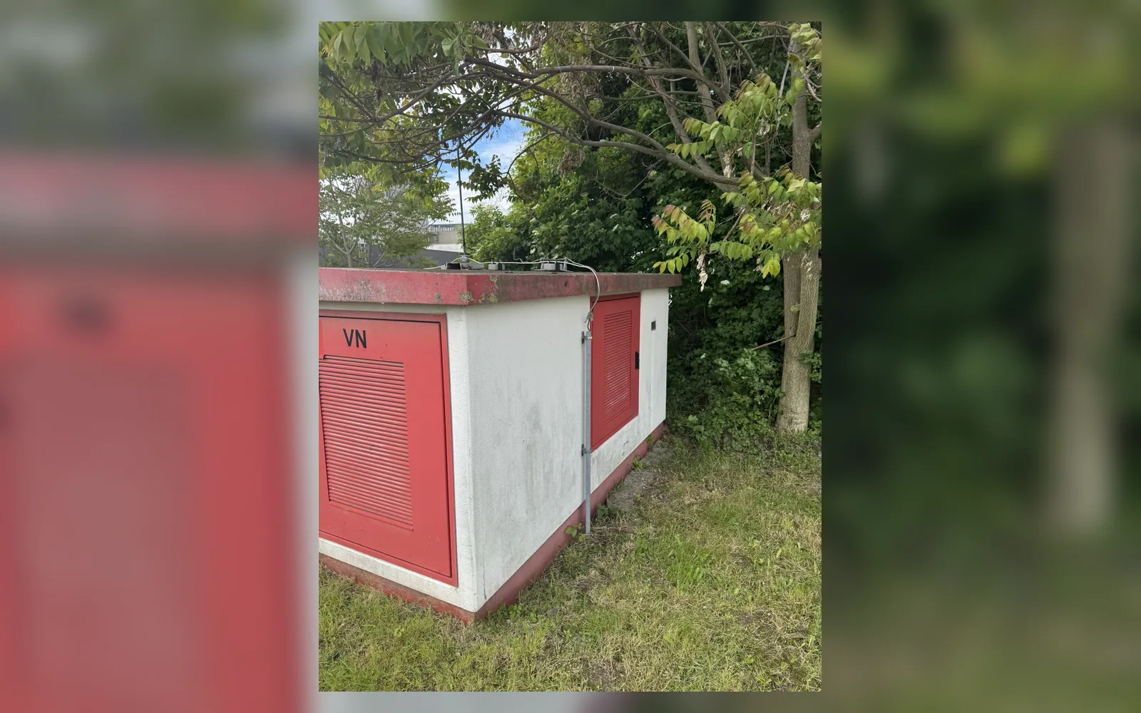 Trafostanica pripravená na servisnú kontrolu po odstavení