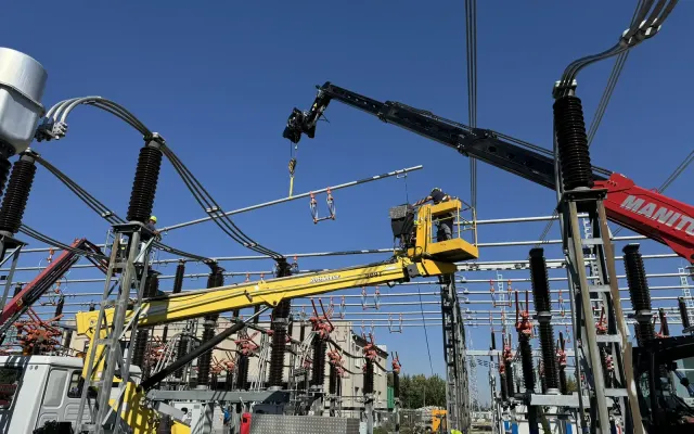 Odborný dozor pri prácach na 110 kV rozvodni v Bratislave