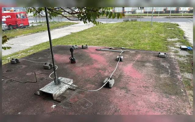 Príprava pracoviska a techniky pri servise trafostanice bez napätia
