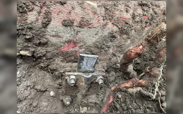 Kontrola prívodných a uzemňovacích častí pri trafostanici